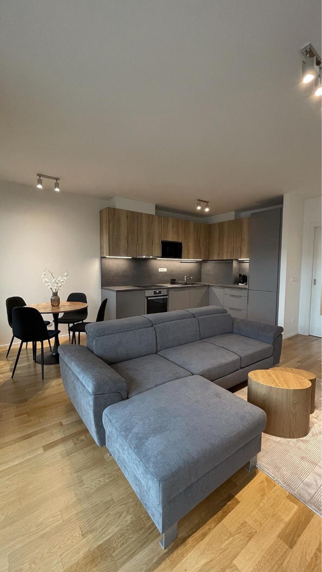 Modern Stylish With Private Garage Apartament Praga