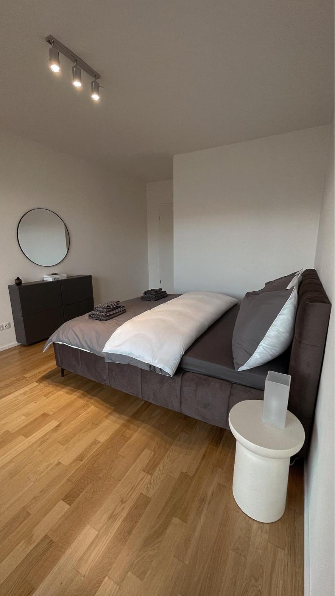 Modern Stylish With Private Garage Apartament